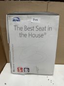 Bemis Wood Toliet Seta. RRP £30 - Grade U