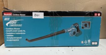 Makita Cordless Blower. RRP £100 - Grade U