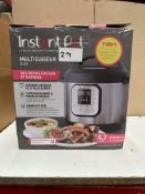 Instant Pot Multicooker Duo. RRP £100. Grade U