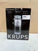 Krups Burr Grinder. RRP £80. Grade U