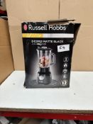Russell Hobbs Desire Matte Black Jug Blender. RRP £80. Grade U