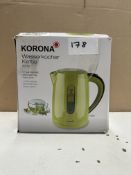 Korona Wasserkocher Kettle. RRP £60. Grade U