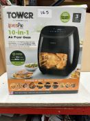 Tower Xpresspro 10-In-1 Air Fryer Oven, RRP £150. Grade U