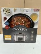 Crock Pot Slow Cooker. RRP £80. Grade U