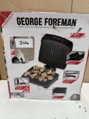 George Foreman Grill. RRP £80. Grade U