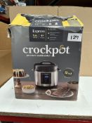 Crock Pot Pressure Multicooker. RRP £120. Grade U