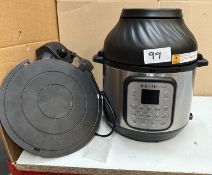 Instant Pot Dual Crisp and Air Fryer. RRP £100. Grade U