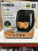 Tower Xpresspro 10-in-1 Air Fryer Oven, RRP £150. Grade U