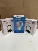 1X Air Cooler and 2X Wilko Unamplified Indoor Loop Aerial. RRP £40. Grade U
