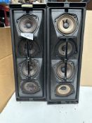 2X Large Speakers. RRP £200. Grade U