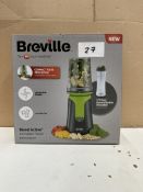Breville Blend Active Compact Food Processor. RRP £60. Grade U