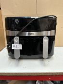 Tower Dual Basket Air Fryer. RRP £100. Grade U