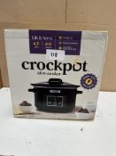 Crock Pot Slow Cooker. RRP £80. Grade U