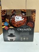 Crock Pot Slow Cooker. RRP £80. Grade U