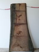 Hardwood Seasoned Sawn Waney Edge English Sweet Chestnut Slab / Table Top