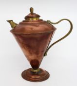 Arts & Crafts Copper Handled Jug By W.A.S Benson