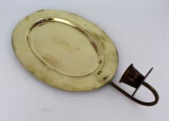 Vintage Brass Tray Girandole