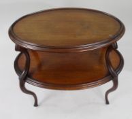 Vintage Two Tier Mahogany Table