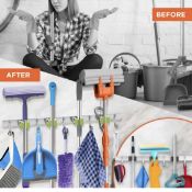 18x Brand New- FENOMO Broom Holder