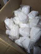 50 Packs of 20 Units Fold Flat FFP2 Dust Masks 1000 Pieces