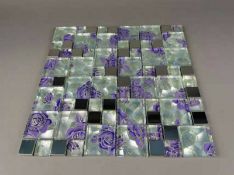 2 Square Metres - High Quality Glass/Stainless Steel Mosaic Tiles