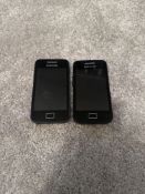 2x Samsung Galaxy Ace - Untested - No VAT