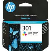 2 Pieces of HP 301 Tricolor