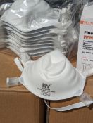 4x Boxes Handanhy HY9630 FFP3 Filtering Masks, 192 Units In A Box