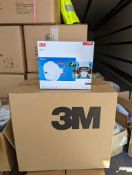 1x Box 3M Aura FFP3 9332+ High Quality Particulate Filters 12 Packs of 10 Pieces Per Box