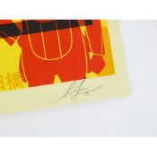 Shepard Fairey (b.1970) OBEY ‘ Andre the Giant has a Posse’ in colours, signed in pencil 24 x 16