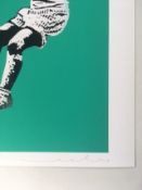 Eelus (b.1979) ‘SHAT-AT’ in Mint colourway Graffiti/Street/Urban Art