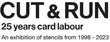 Banksy (b.1974) Authorised ‘CUT & RUN - 25 Years Card labour’ Exhibition 2 Posters GOMA 23, Ist E...