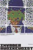 Invader (b. 1969) From (Rubik Masterpieces) Rubik Magritte, Son of Man, 1964