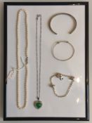 A Collection of 925 Sterling Silver, Titanium, 18kgp Jewellery.
