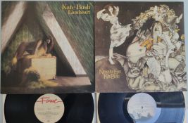 A Nice Collection of 12 X Kate Bush Vinyl Records. VG To EX Condition.