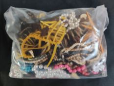 A Large Collection of Jewellery In A Bag
