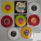A Collection of 25 X 7” Picture Disc and Coloured Vinyl. To Include Abba – Status Quo – Monsoon E...