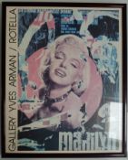 2 Vintage Prints of Hollywood'S Famous Stars. Marilyn Monroe and Humphry Bogart.