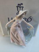Lladro Spring Dance – Tela Al Viento Azul 5663 With Original Box.
