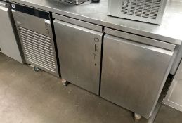 Title: Foster G2 2 Door Undercounter FridgeDescription: Used, Tested Foster G2 2 Door Undercounter
