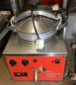 Title: BKI Chicken Pressure FryerDescription: BKI Chicken Pressure Fryer, Untested.Collection or