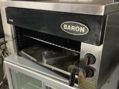 Title: Bartlett Gas Salamander GrillDescription: Bartlett Gas Salamander Grill, Tested.Collection or