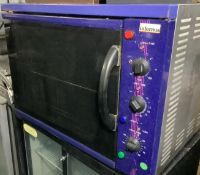 Title: Convection Turbo Fan OvenDescription: Convection Turbo Fan Oven, Untested.Collection or