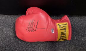 Mike Tyson Signed Glove