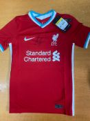 Jurgen Klopp Liverpool Signed Shirt Age 7-8 years old