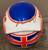 Jenson Button Signed Formula 1 Helmet 1/2 Scale