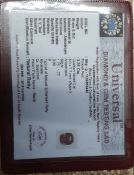 Natural Burmese Ruby Ring 3.35 Ct With Natural Diamonds & 18k Gold