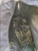 Navy Luxury Weekend Bag With Zip Pockets and Storage Compartments