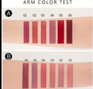 6 Pcs/Set New Long Lasting Waterproof Lipstick Set Women Lips Makeup Cosmetic