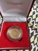 Gold Sovereign Queen Elizabeth 11